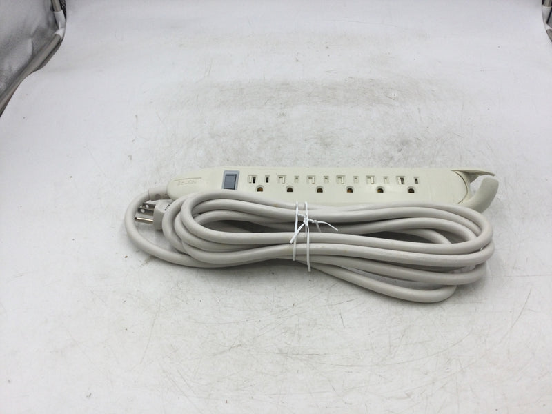 Belkin F9D160-12 6 Outlet Power Strip w/Power Switch and Resettable 15 Amp Circuit Breaker