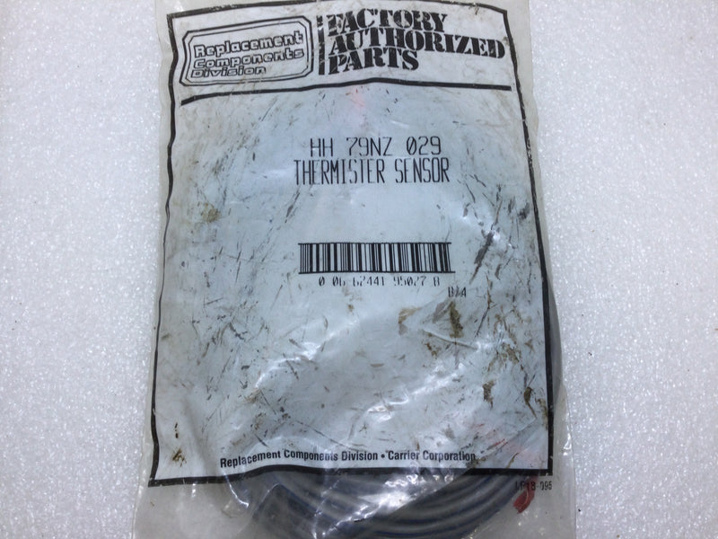 Carrier Corp. HH 79NZ 029 Thermister Sensor and Cable