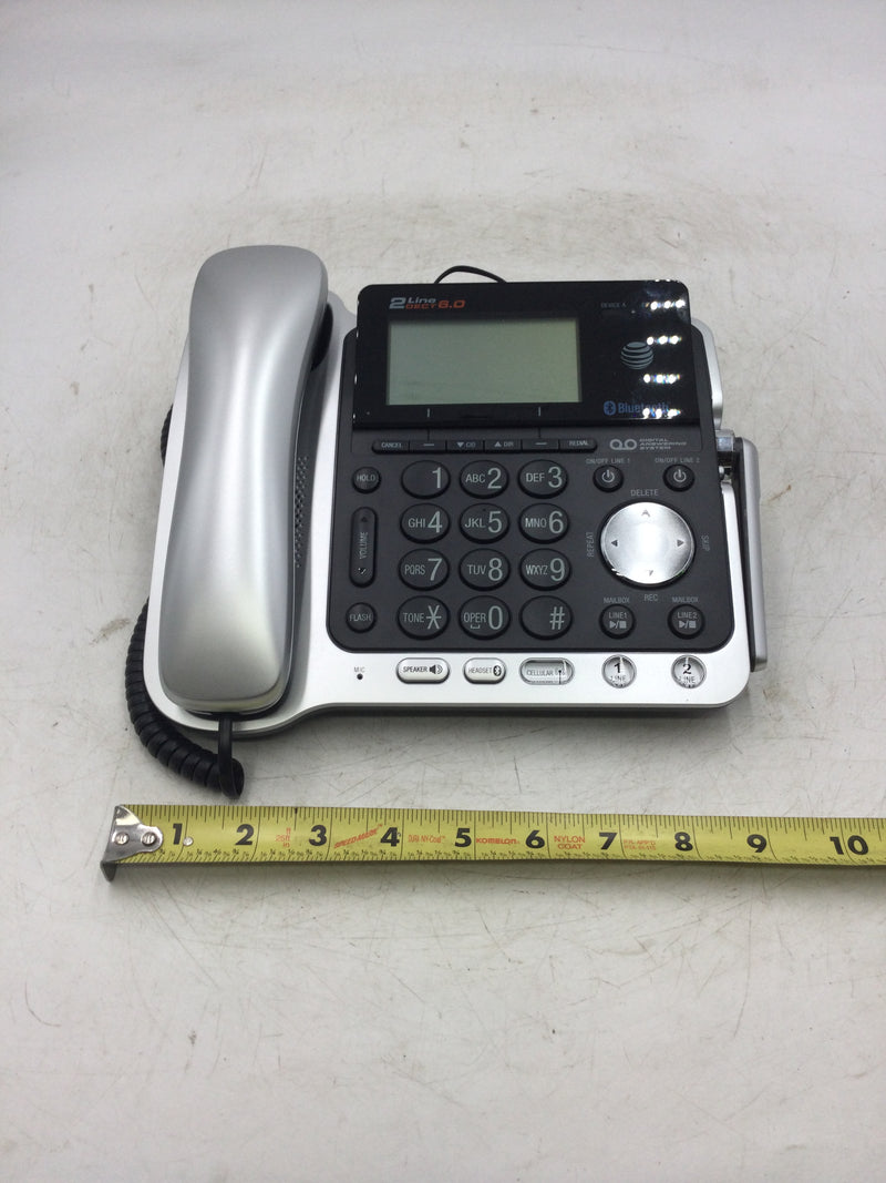 AT & T TL86109 2 Line Corded/Cordless Connect to Cell Phone System w/ Digital Answering System