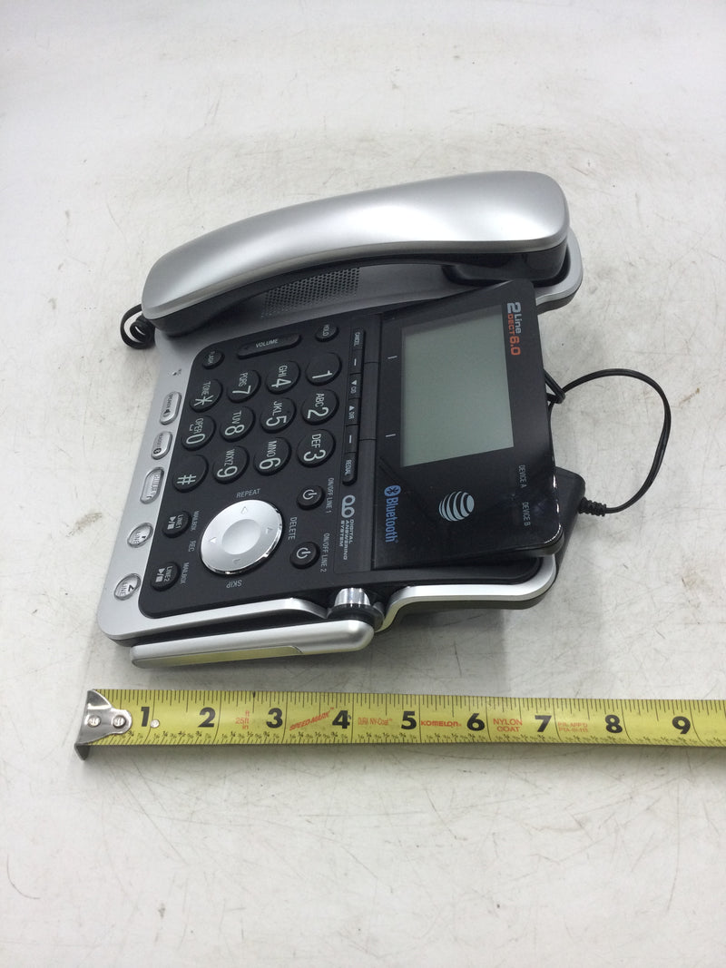 AT & T TL86109 2 Line Corded/Cordless Connect to Cell Phone System w/ Digital Answering System