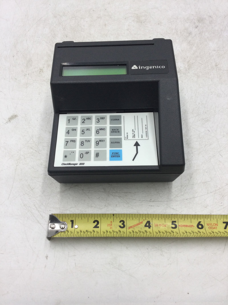 Ingenico MR3000 Check Reader with eN-Check 3000 and Internal LIU