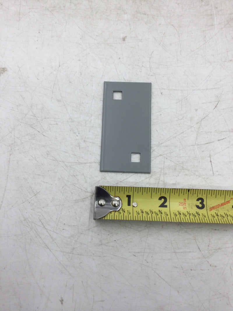 Siemens EH Breaker Filler Plates 1.5" X 2.75"