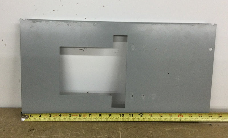 Siemens Main Breaker Cover Plate for S4/S5 Control Panels 10" X 19"