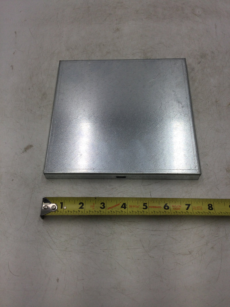 7.75" X 7.75" Stainless Steel Enclosure Cover