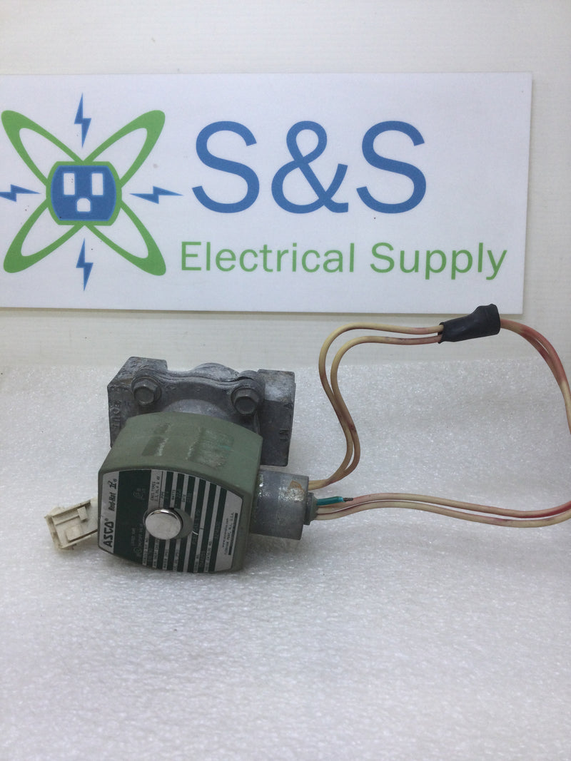 Kohler 20RZ Generator -ASCO 8214G30 3/4" 2-Way Gas Solenoid Blocking Valve