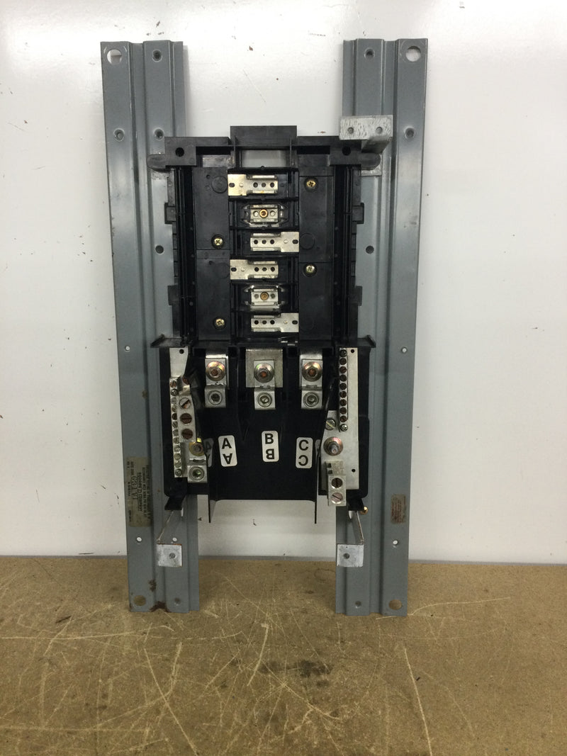 Square D 1336553-717 NEHB 3 Phase Panelboard 100 Amp 277/480VAC 6 Space Guts and Dress Cover