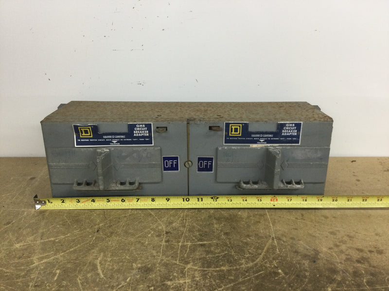 Square D QMB-FA-3T 100 Amp Twin Circuit Breaker Panel Panelboard Switch 3 Phase
