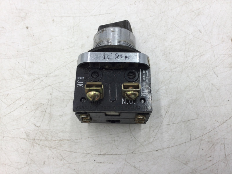Furnas Electric BJS1B Oil Tight 3 Position Selector Switch