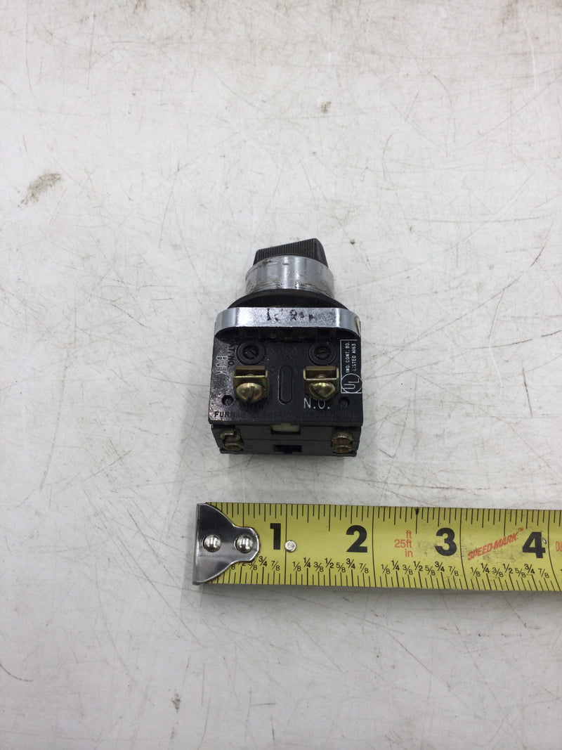 Furnas Electric BJS1B Oil Tight 3 Position Selector Switch