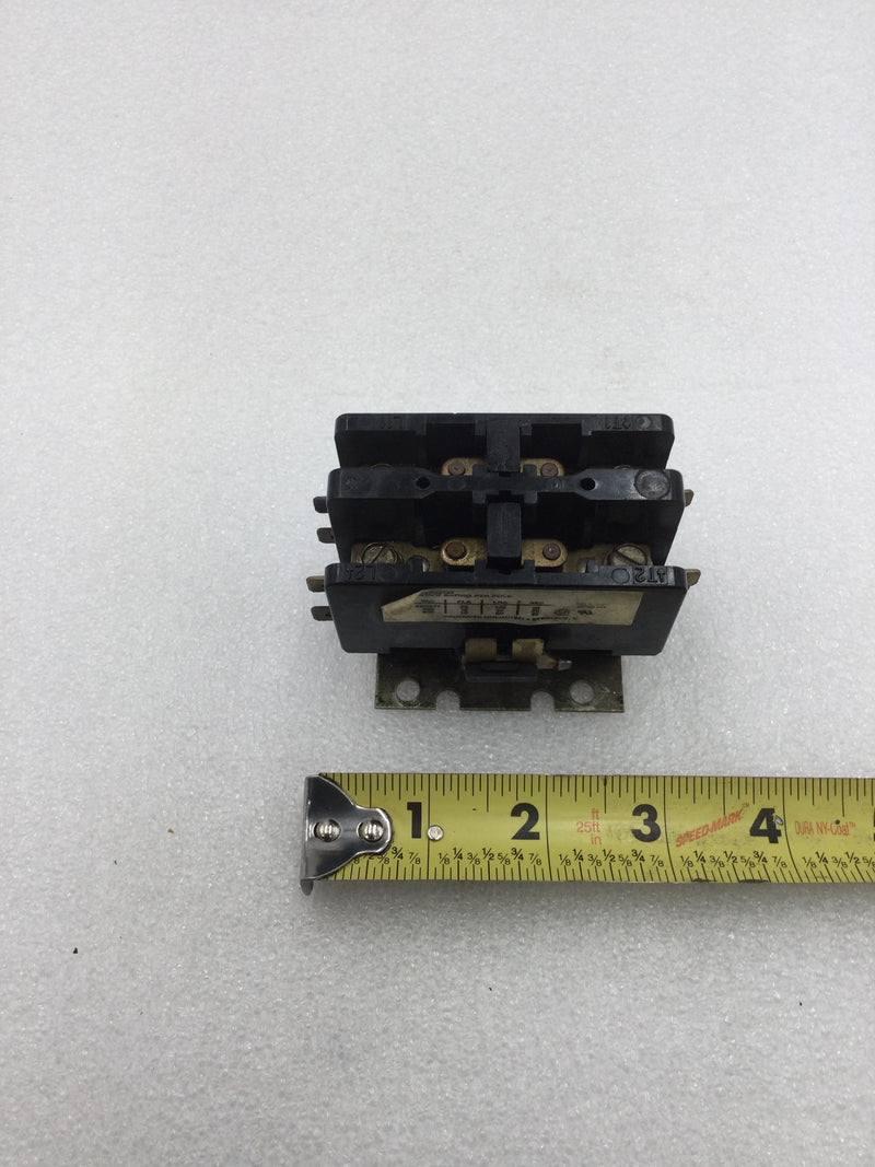 Products Unlimited 3100-20Q3132 Contactor 20 Amp 240-600 VAC with 24 VAC Coil