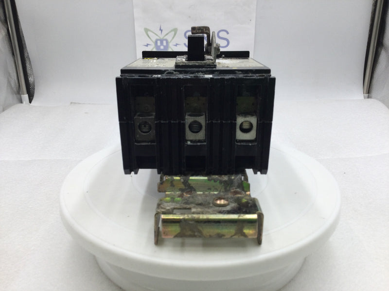 Square D FH36100 100 Amp 600 VAC 3 Pole I-Line Circuit Breaker