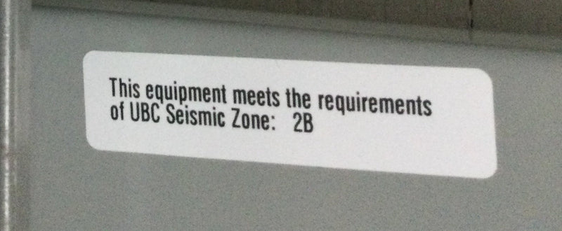 Siemens S1C42LH100CTF Dead Front Cover for Siemens 21 Space/42 Circuit Load Centers 12.5" X 36"