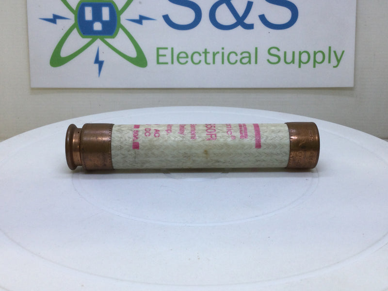 Gould/Ferraz Shawmut TRS50R 50 Amp 600V Tri-Onic Time Delay Fuse