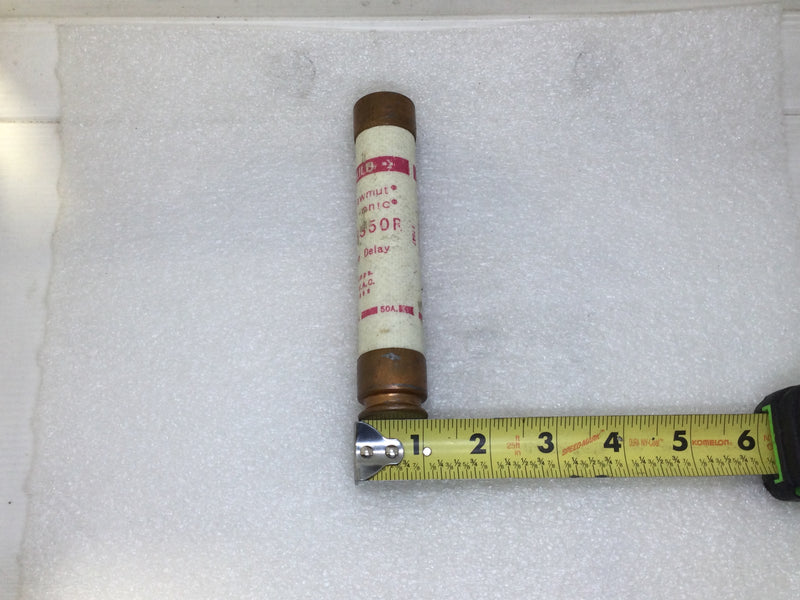 Gould/Ferraz Shawmut TRS50R 50 Amp 600V Tri-Onic Time Delay Fuse