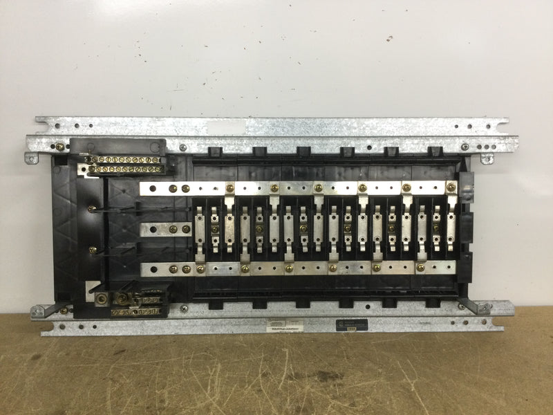 Square D NQOD430M100CU Series E2 18 Space 100 Amp 208Y/120V 3 Phase 4 Wire Panelboard Guts Only 12" X 25"