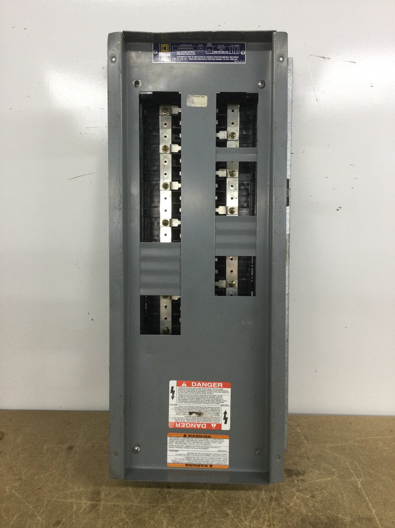 Square D NQOD430M100CU Series E2 18 Space 100 Amp 208Y/120V 3 Phase 4 Wire Panelboard Guts Only 12" X 25"