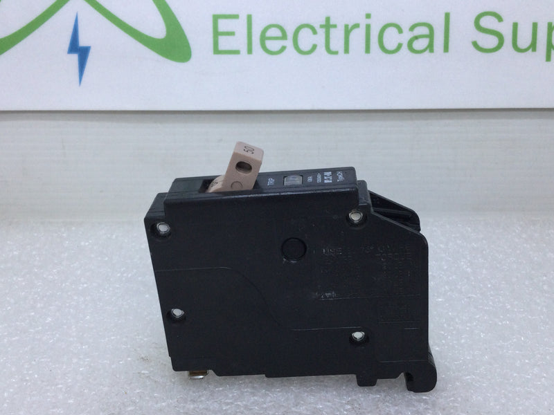 Eaton Cutler Hammer CHF150 50 Amp Single Pole Trip Indicator Circuit Breaker