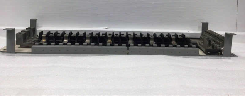 Federal Pacific FPE NB Series 225 Amp 3 Phase 21 Space/42 Circuit 120/208/240 VAC Load Center Guts Only 8" X 29"