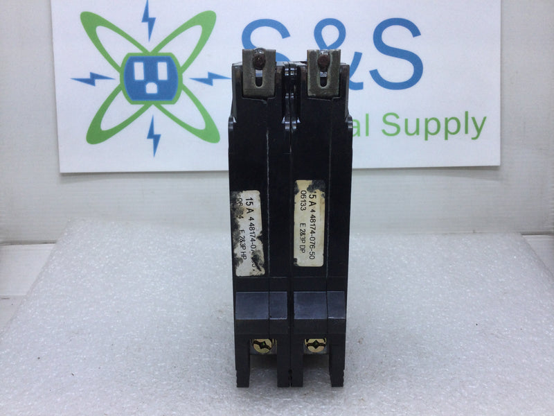 Square D EGB24015 2 Pole 15 Amp Circuit Breaker