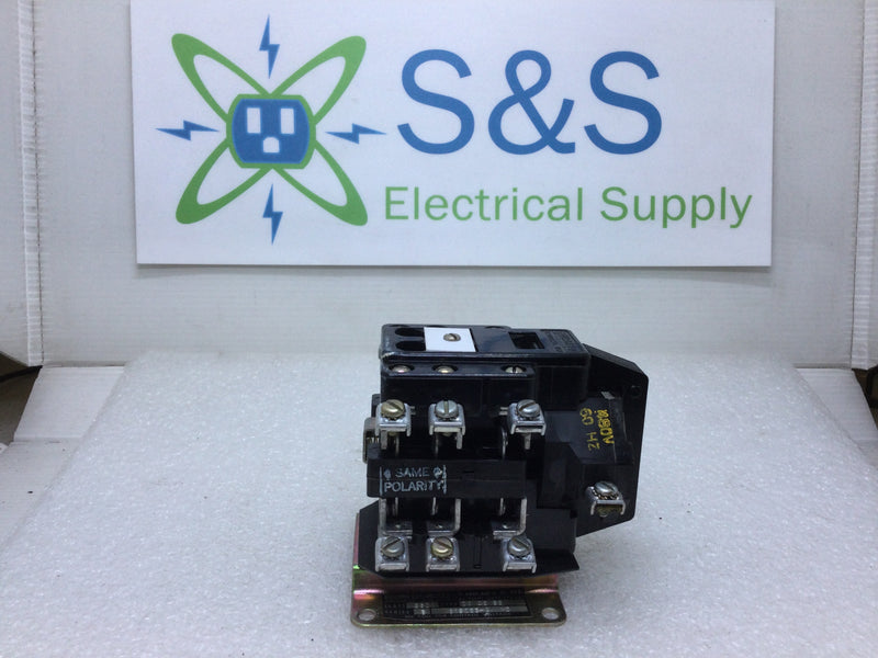 Square D 8501DO42S1 AC Magnetic Relay 10Amp 600V Max Series B Pilot Duty Relay