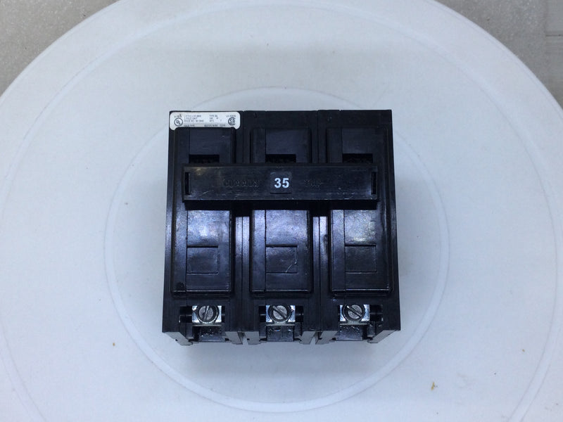 Cutler-Hammer BAB3035H 35 AMP 3 Pole 240V Circuit Breaker