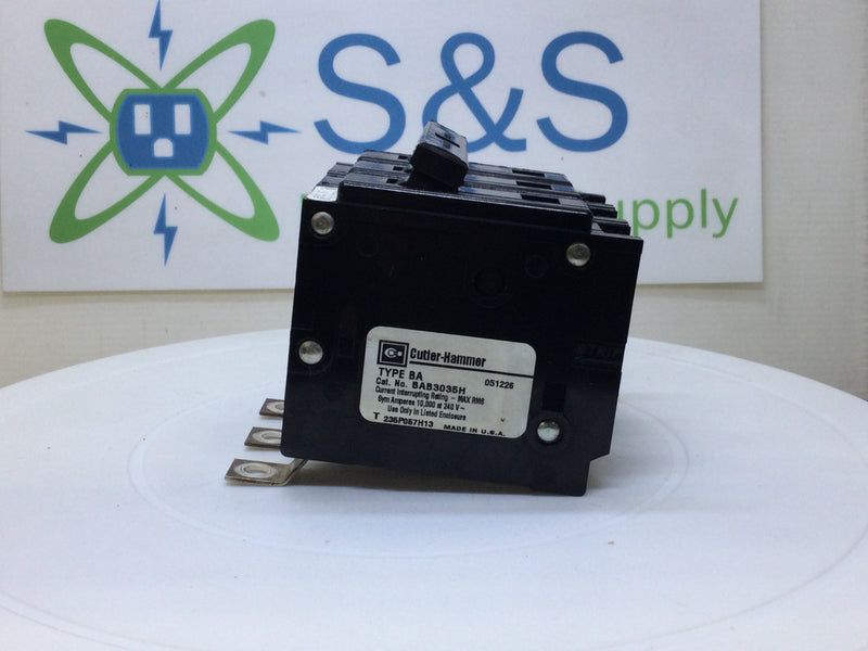 Cutler-Hammer BAB3035H 35 AMP 3 Pole 240V Circuit Breaker
