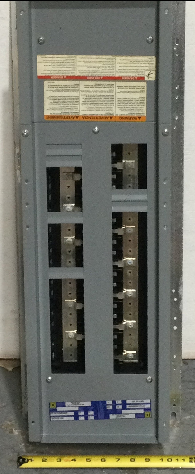 Square D 12215012630260001 NQOD Series E2 225 Amp Main Breaker Panelboard NQOD 42 Space/Circuit