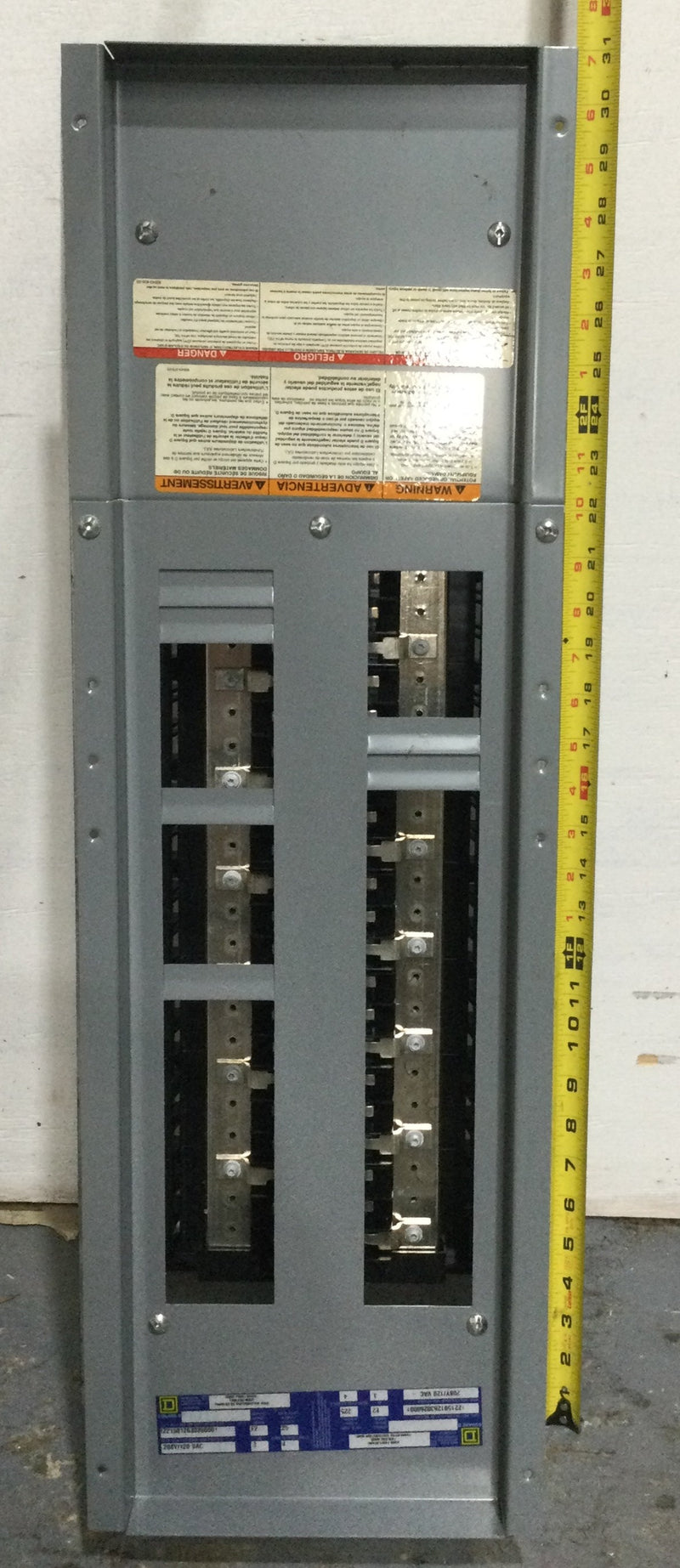 Square D 12215012630260001 NQOD Series E2 225 Amp Main Breaker Panelboard NQOD 42 Space/Circuit