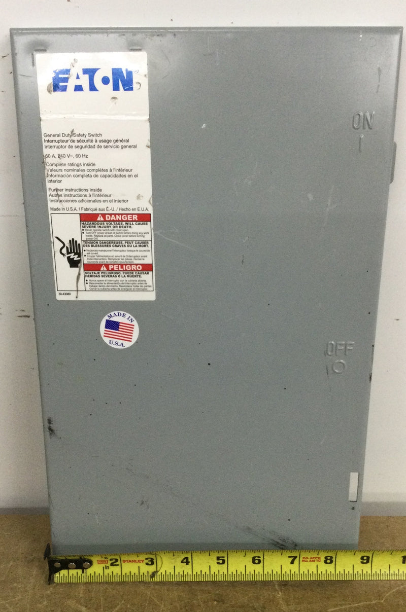 Eaton DG222URB General Safety Switch -  Door Only (8 5/8" x 14 1/4")