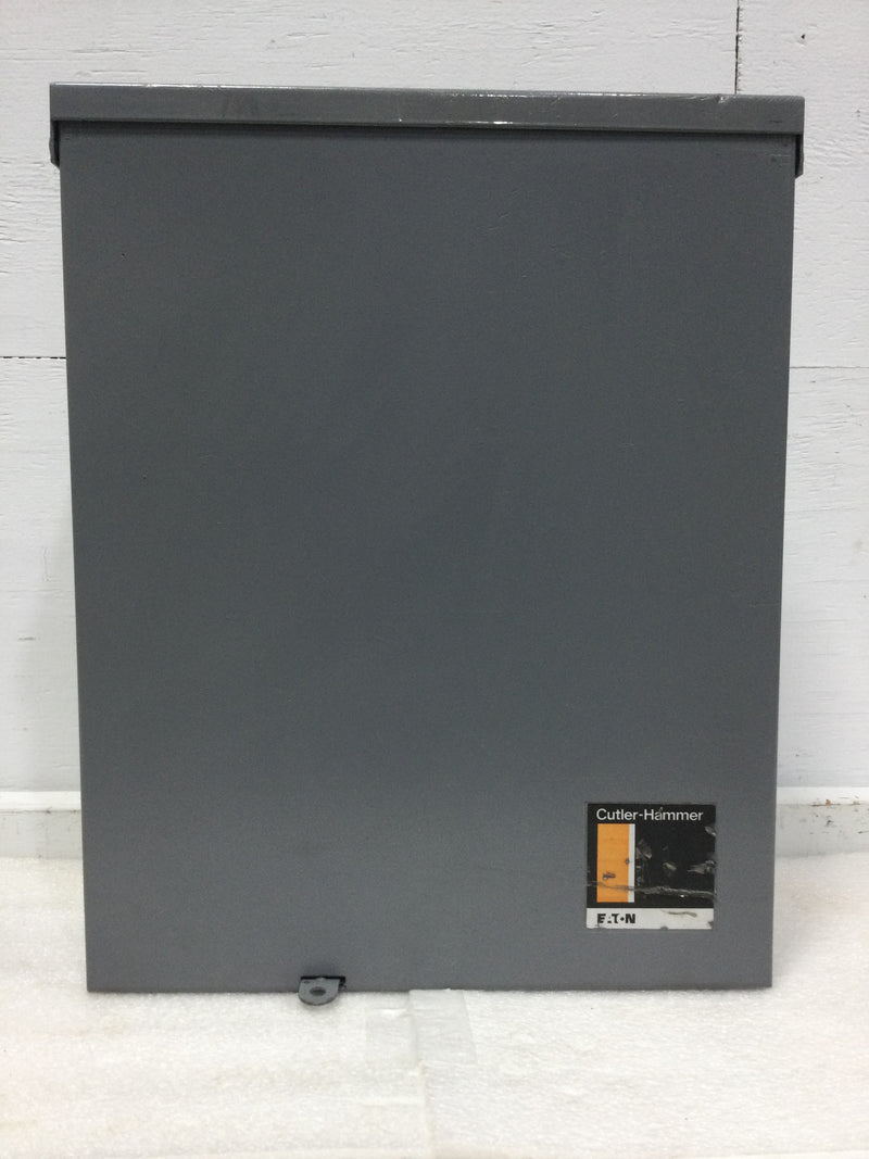 Eaton/Cutler-Hammer CH8R 16 Space, 100a, 120/240v, 1 Phase 3 Wire, Nema3r Enclosure B-9947 Panelboard