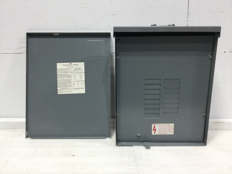 Eaton/Cutler-Hammer CH8R 16 Space, 100a, 120/240v, 1 Phase 3 Wire, Nema3r Enclosure B-9947 Panelboard