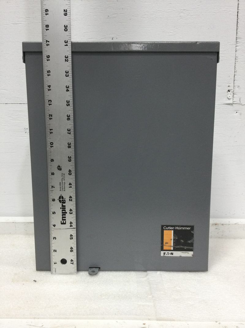 Eaton/Cutler-Hammer CH8R 16 Space, 100a, 120/240v, 1 Phase 3 Wire, Nema3r Enclosure B-9947 Panelboard