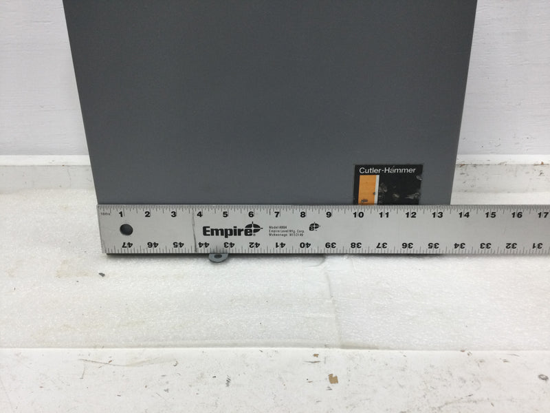 Eaton/Cutler-Hammer CH8R 16 Space, 100a, 120/240v, 1 Phase 3 Wire, Nema3r Enclosure B-9947 Panelboard