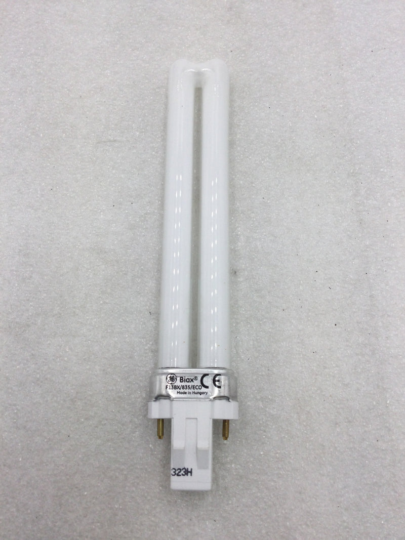 GE General Electric F13BX/835/ECO Biaxial Fluorescent Lamp 13 Watt with GX23 Single End 2-Pin Base (Pack of 10)