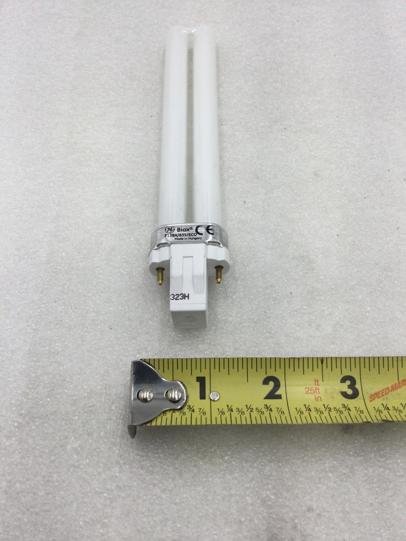 GE General Electric F13BX/835/ECO Biaxial Fluorescent Lamp 13 Watt with GX23 Single End 2-Pin Base (Pack of 10)