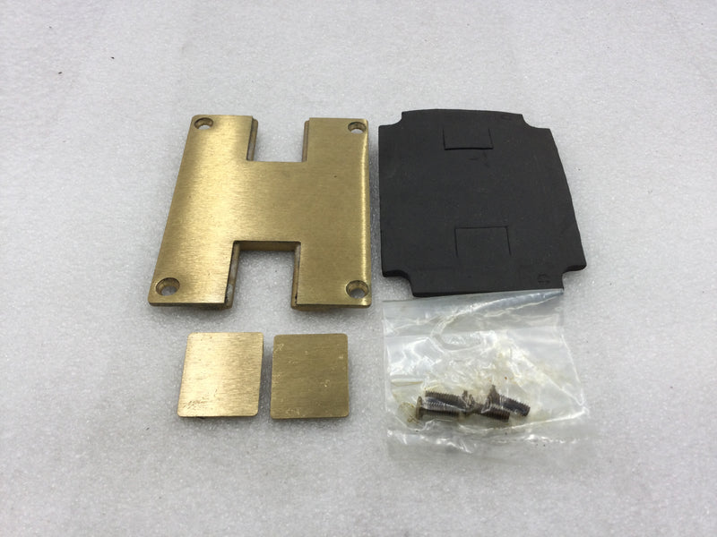 Wiremold/Legrand 829STC Brass Communications 2 Port Floor Box Cover Plate