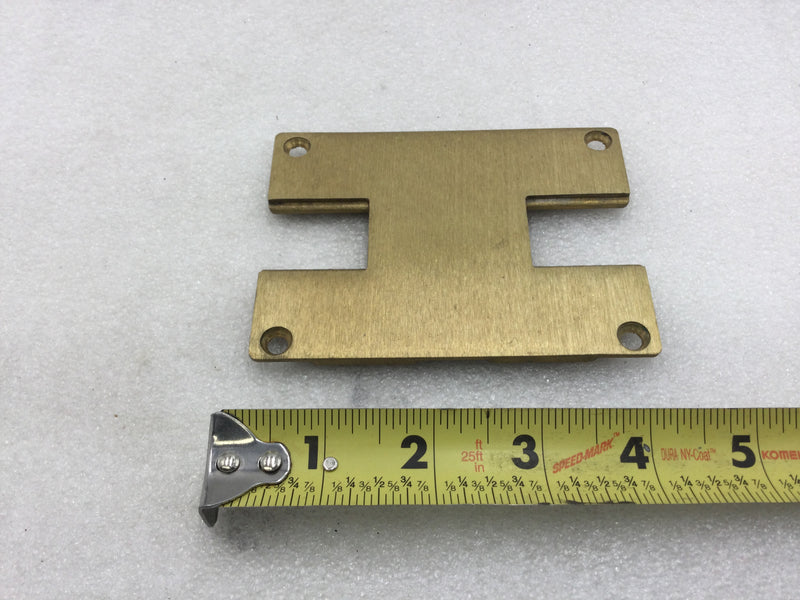 Wiremold/Legrand 829STC Brass Communications 2 Port Floor Box Cover Plate