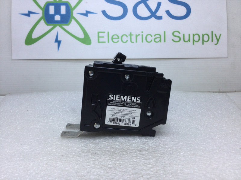 Siemens B250H 2 Pole 50 Amp 22K 120/240V Bolt on Circuit Breaker