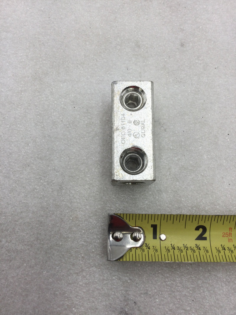 Commercial Electric 61104 #6 AWG to #4/0 AWG Dual Rated Splicer/Reducer Connector