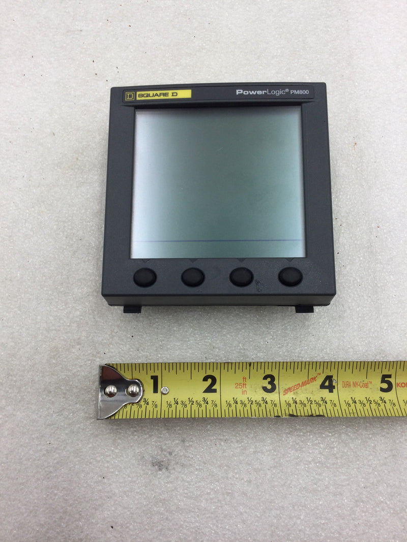 Square D PM800 Power Logic Remote Display 63230-500-120 Type 5/12