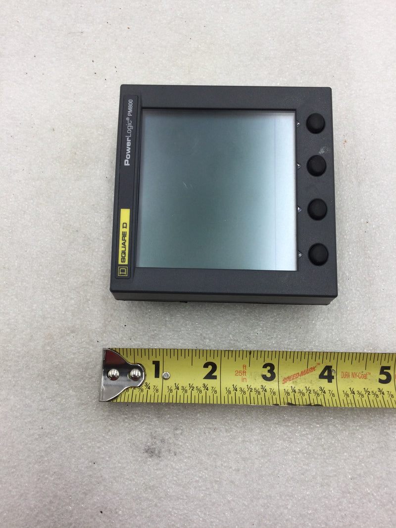 Square D PM800 Power Logic Remote Display 63230-500-120 Type 5/12