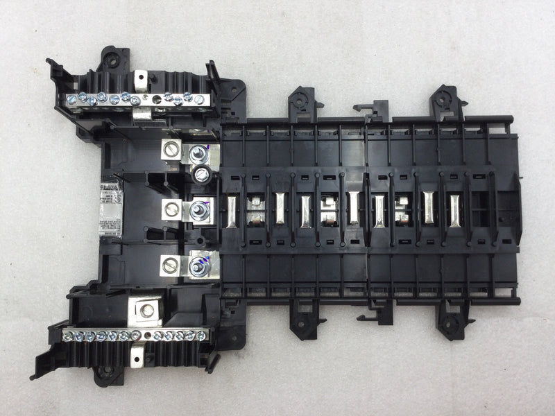 Square D QO320L125G 3 Phase 20 Spaces/20Circuits 125 Amp Fixed Main Lugs- Panel Guts Only