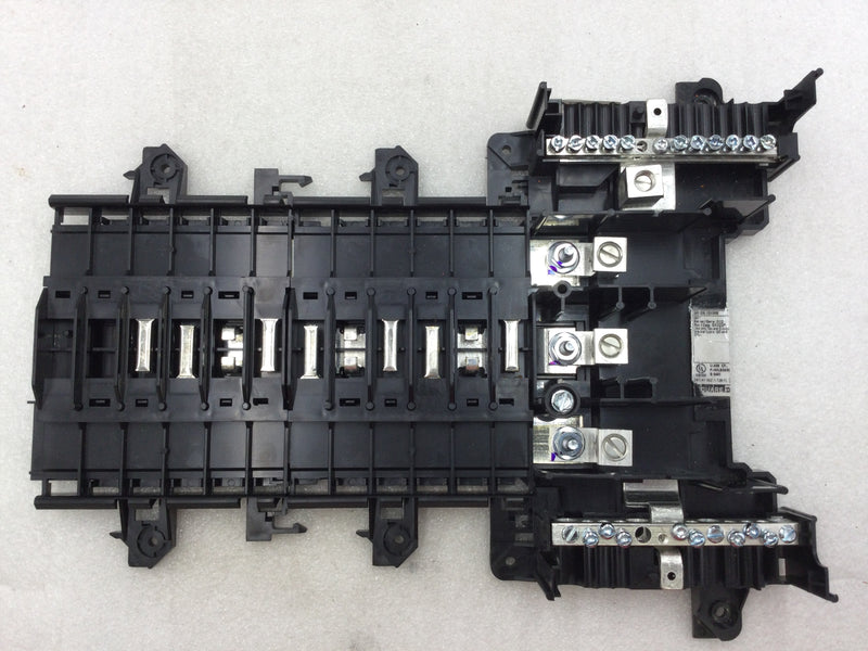 Square D QO320L125G 3 Phase 20 Spaces/20Circuits 125 Amp Fixed Main Lugs- Panel Guts Only