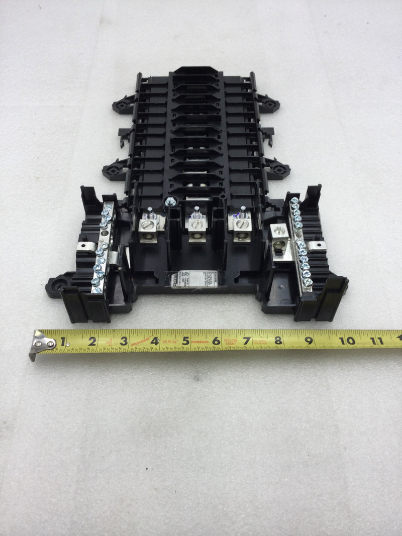 Square D QO320L125G 3 Phase 20 Spaces/20Circuits 125 Amp Fixed Main Lugs- Panel Guts Only