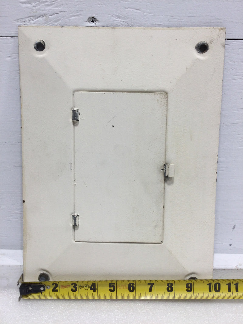 Square D QO8-16DF Series L4 Cover/Door Only 8 Space 125 Amp 120/240V 13 7/8" x 10"