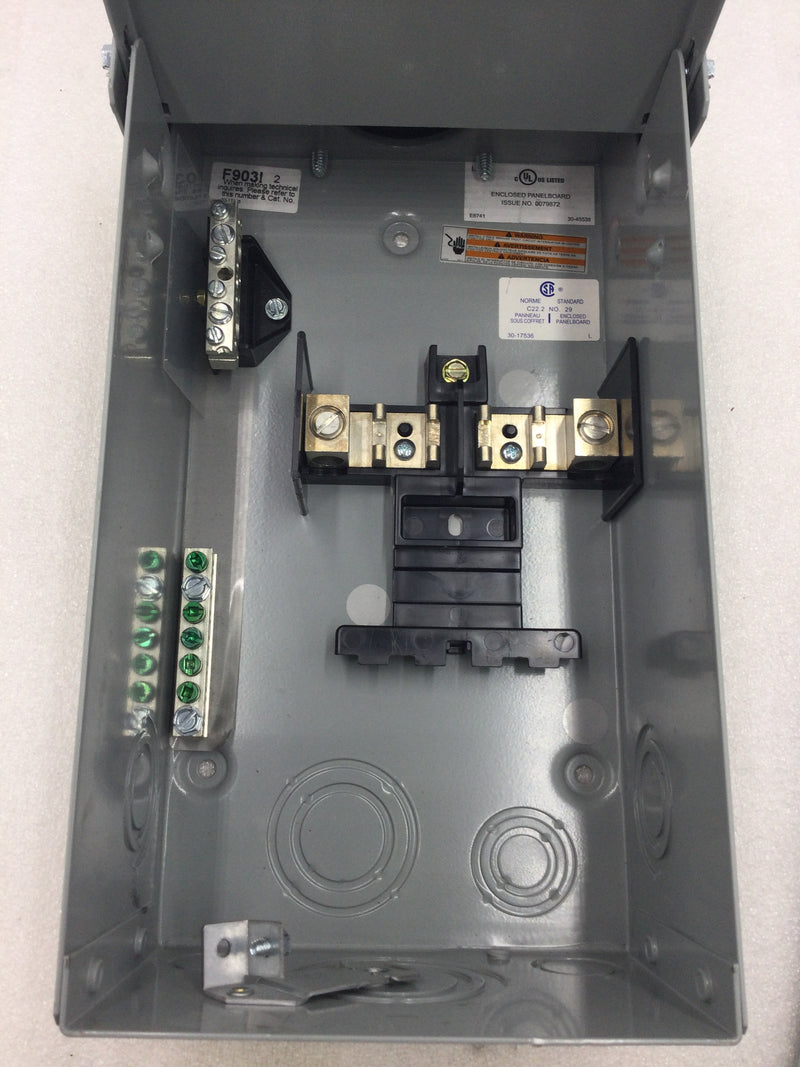 Eaton CH50SPAST 50 Amp 2 Pole 120/240V Nema 3R Hot Tub Panel