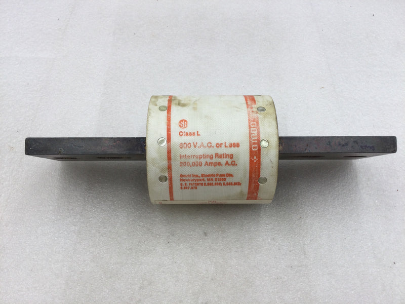 Gould Shawmut A4BT2000 2000 Amp 600Vac Fuse