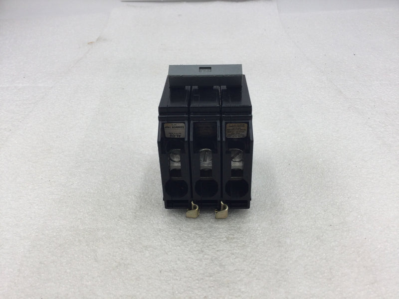 Eaton/Cutler-Hammer CHB370 3 Pole 70A 120/240VAC Type CH Circuit Breaker Metal Foot