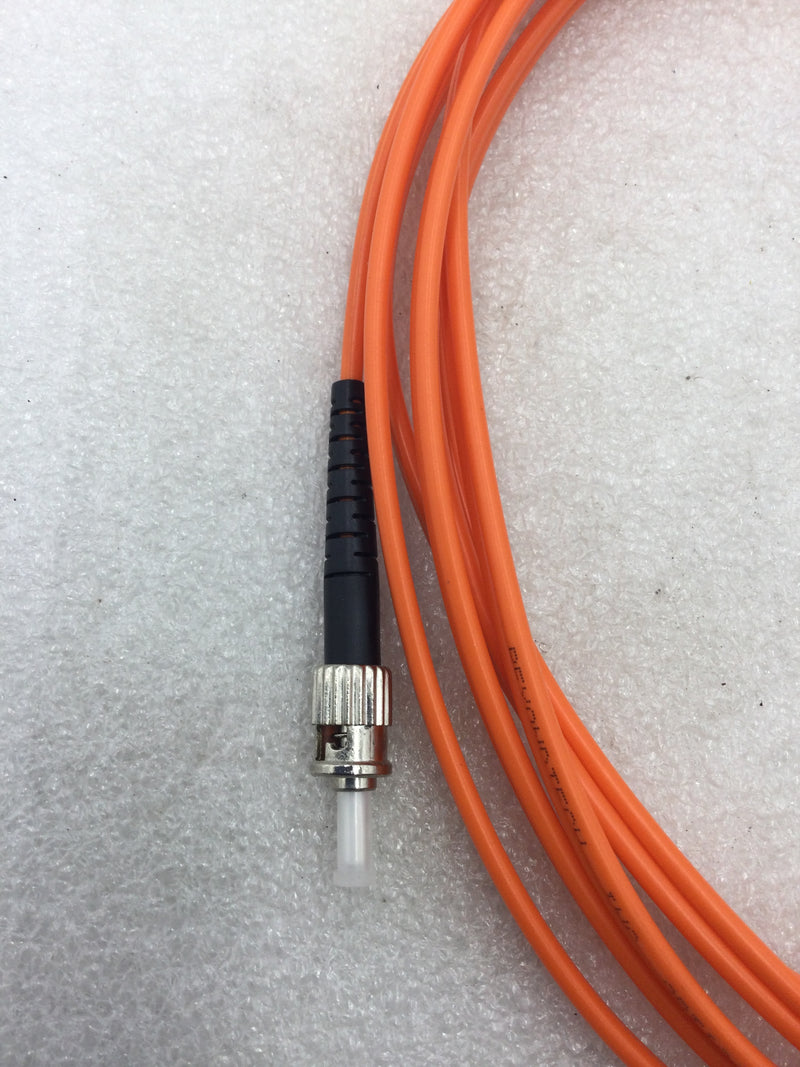 Beyond Tech X000KI1FLB 3 Meter (9ft) 62.5 Multimode Fiber Optic Patch Cord LC to ST with 1 Open Fiber Lead