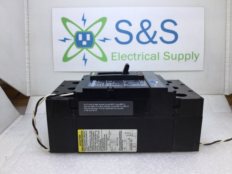 Square D by Schneider Electric JJL36225SOLW 600V 225 Amp 3 Pole PowerPact Molded Case Circuit Breaker